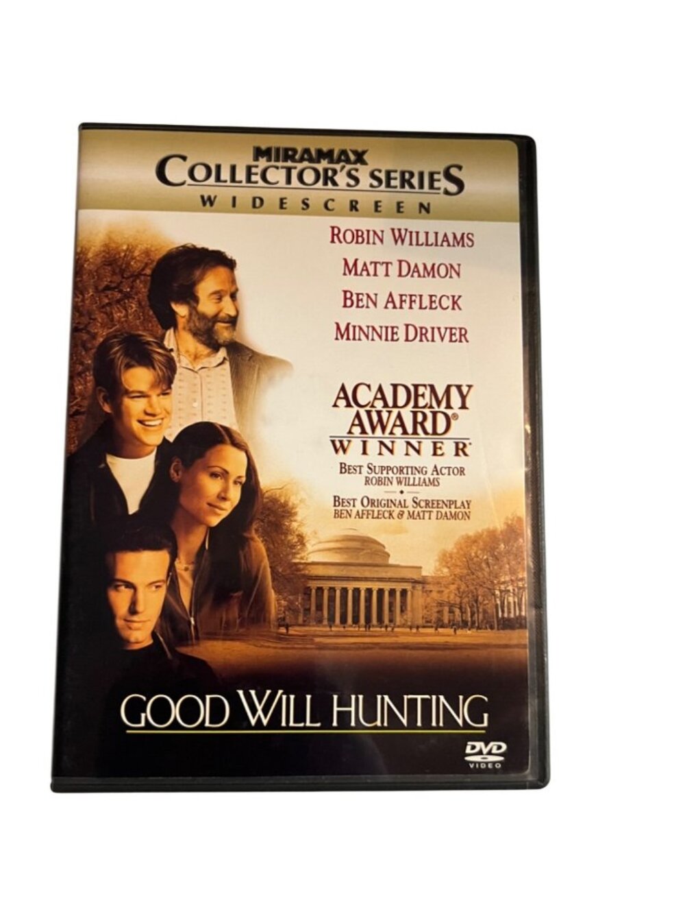 Good Will Hunting 1997 DVD Collectors Series Robin Williams Matt Damon Pre-Owned